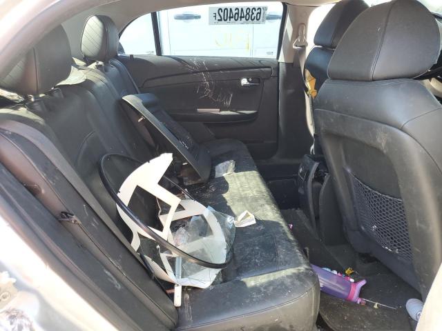 1G1ZG5E76CF170198 - 2012 CHEVROLET MALIBU LTZ ვერცხლისფერი ფოტო 6