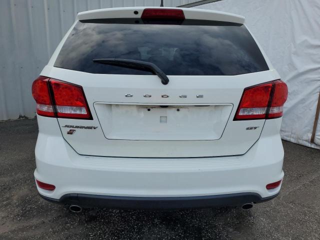 3C4PDDEG0KT784623 - 2019 DODGE JOURNEY GT WHITE photo 6