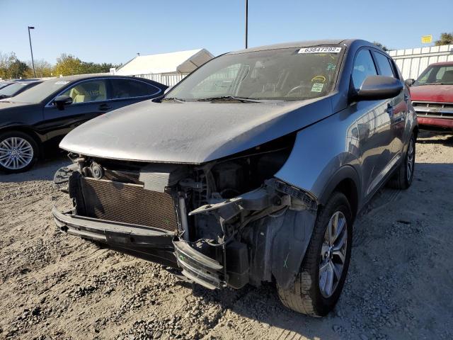 KNDPB3AC1E7561731 - 2014 KIA SPORTAGE B CHARCOAL photo 2