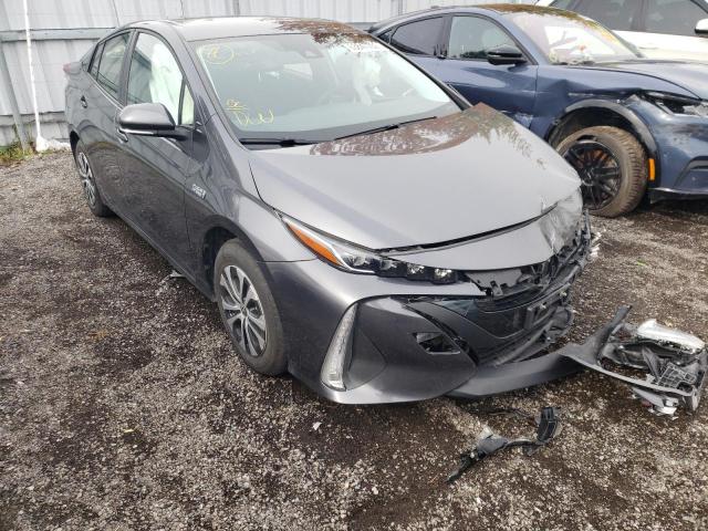 JTDKAMFP9M3166023 - 2021 TOYOTA PRIUS PRIM 灰色 照片 1