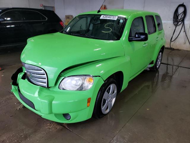 3GNCA13BX9S585468 - 2009 CHEVROLET HHR LS GREEN photo 2