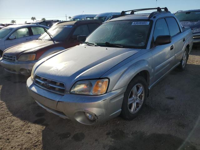 4S4BT62C437110888 - 2003 SUBARU BAJA SPORT SILVER photo 2