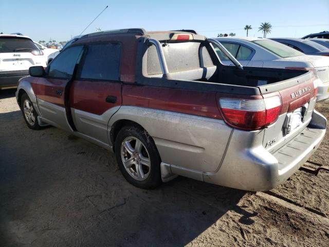 4S4BT62C537112097 - 2003 SUBARU BAJA SPORT RED photo 3