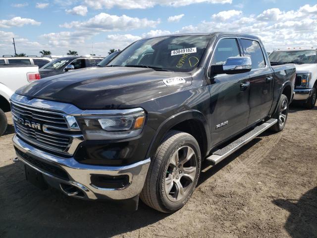 1C6SRFJT2LN270095 - 2020 RAM 1500 LARAM BLACK photo 2