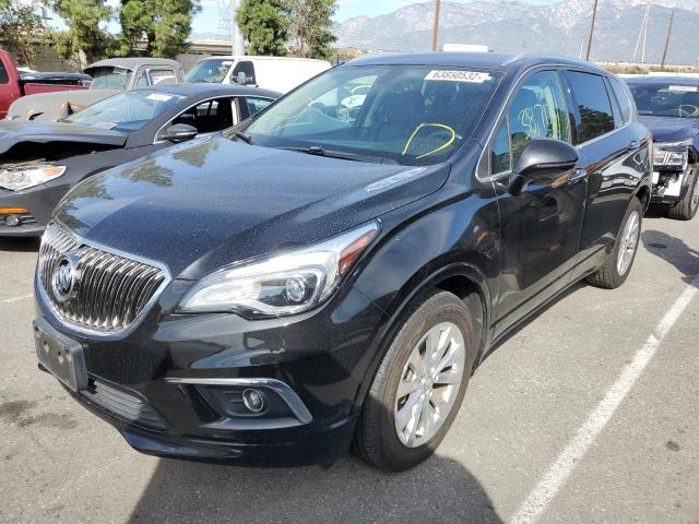 LRBFXBSA8HD028199 - 2017 BUICK ENVISION E BLACK photo 2