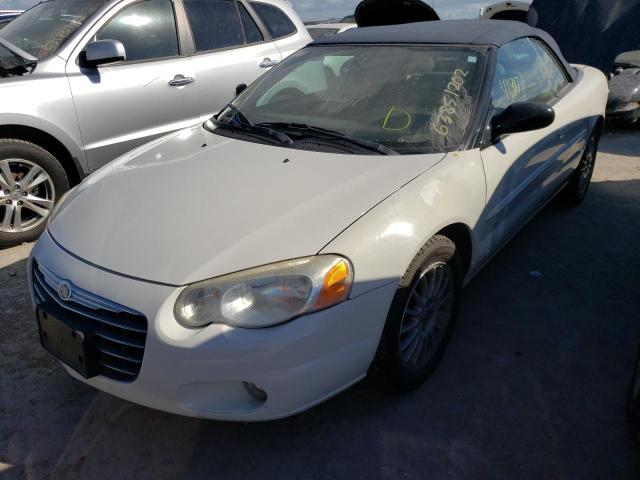 1C3EL55R56N131376 - 2006 CHRYSLER SEBRING TO WHITE photo 2