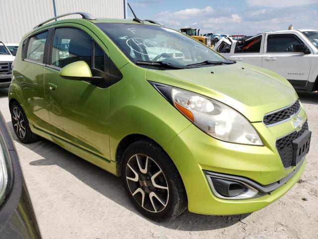 KL8CF6S90DC506290 - 2013 CHEVROLET SPARK 2LT GREEN photo 1