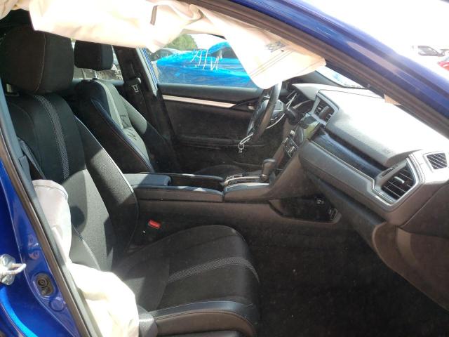 2HGFC2F84KH586504 - 2019 HONDA CIVIC SPOR BLUE photo 5