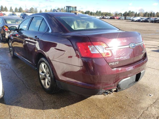 1FAHP2EW9BG146744 - 2011 FORD TAURUS BURGUNDY photo 3