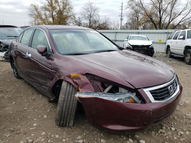 1HGCP26888A062514 - 2008 HONDA ACCORD EXL BURGUNDY photo 1