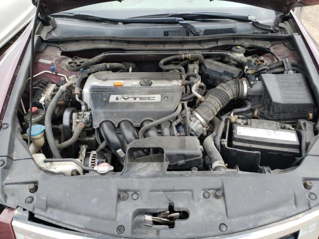 1HGCP26888A062514 - 2008 HONDA ACCORD EXL BURGUNDY photo 7