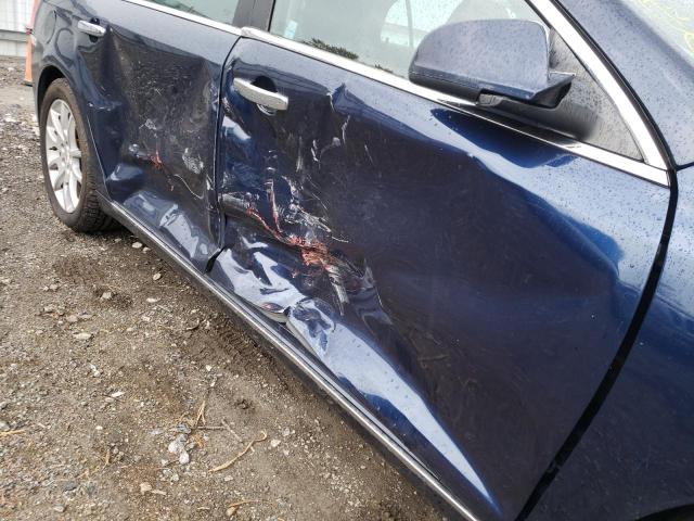 1G1ZE5E12BF335793 - 2011 CHEVROLET MALIBU LTZ ლურჯი ფოტო 9