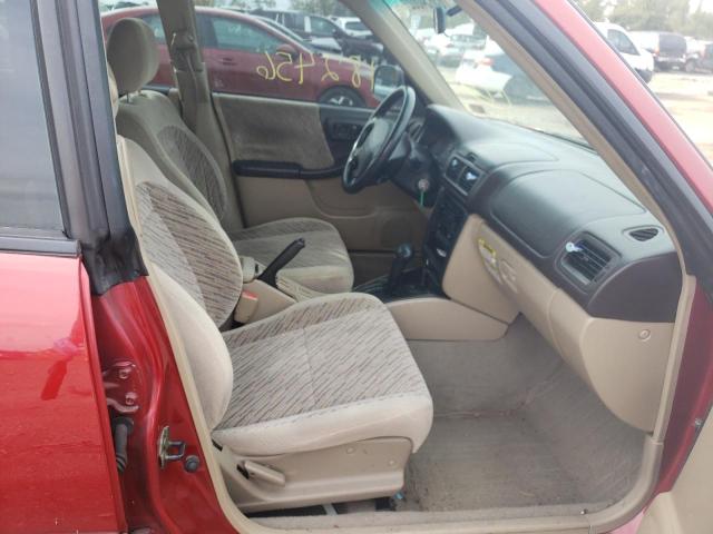 JF1SF6551WH701497 - 1998 SUBARU FORESTER S RED photo 5