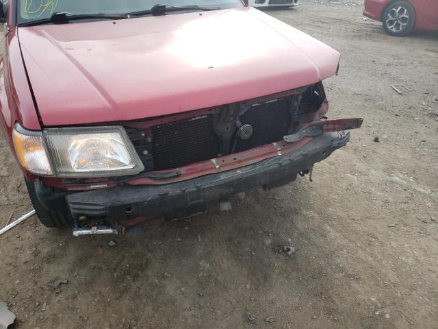 JF1SF6551WH701497 - 1998 SUBARU FORESTER S RED photo 9