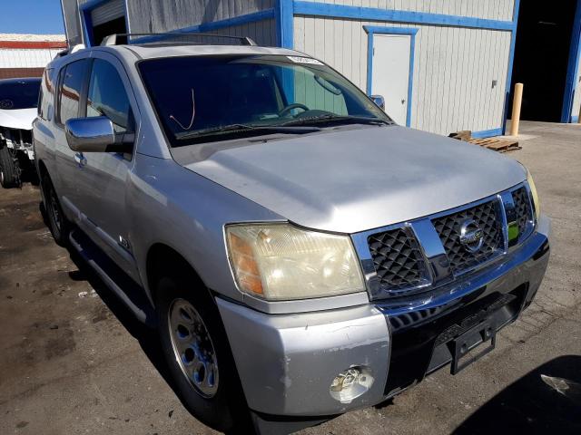 5N1AA08A66N730615 - 2006 NISSAN ARMADA SE SILVER photo 1