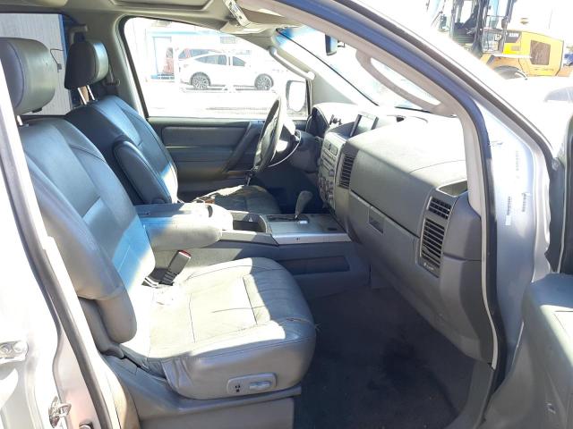 5N1AA08A66N730615 - 2006 NISSAN ARMADA SE SILVER photo 5