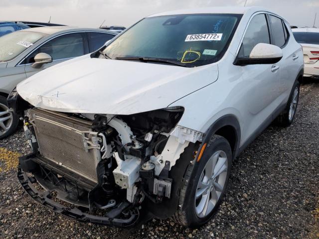 KL4MMBS22LB132969 - 2020 BUICK ENCORE GX WHITE photo 2