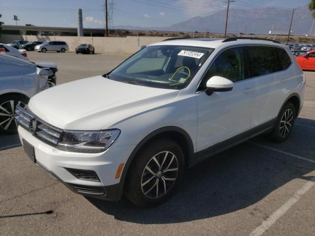 3VV2B7AXXMM028464 - 2021 VOLKSWAGEN TIGUAN SE WHITE photo 1