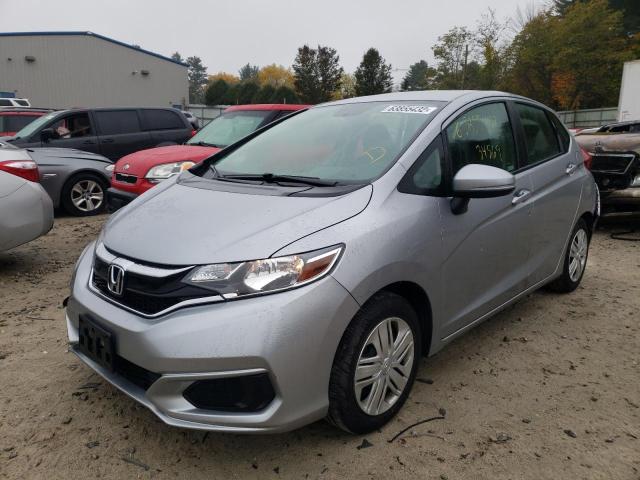 3HGGK5H48LM720162 - 2020 HONDA FIT LX SILVER photo 2