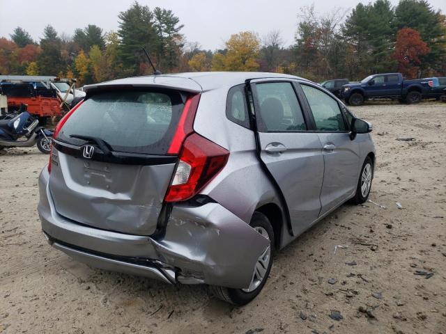 3HGGK5H48LM720162 - 2020 HONDA FIT LX SILVER photo 4