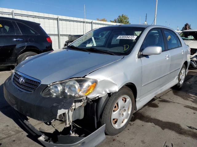 1NXBR32E96Z583738 - 2006 TOYOTA COROLLA S SILVER photo 2