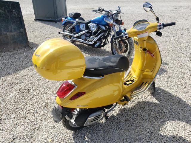 ZAPC536B8F5200708 - 2015 VESPA PRIMAVERA YELLOW photo 4