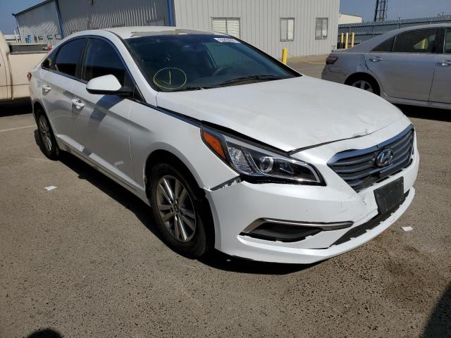 5NPE24AF2GH276297 - 2016 HYUNDAI SONATA SE WHITE photo 1