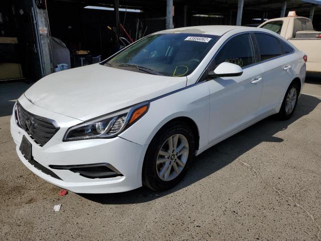 5NPE24AF2GH276297 - 2016 HYUNDAI SONATA SE WHITE photo 2