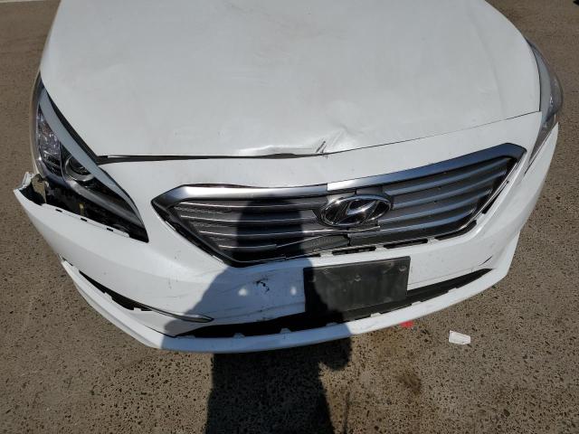 5NPE24AF2GH276297 - 2016 HYUNDAI SONATA SE WHITE photo 9