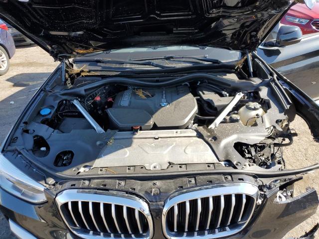 5UXTR9C56KLE18032 - 2019 BMW X3 XDRIVE3 BLACK photo 7
