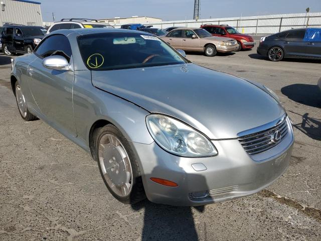 JTHFN48Y920001596 - 2002 LEXUS SC 430 SILVER photo 1