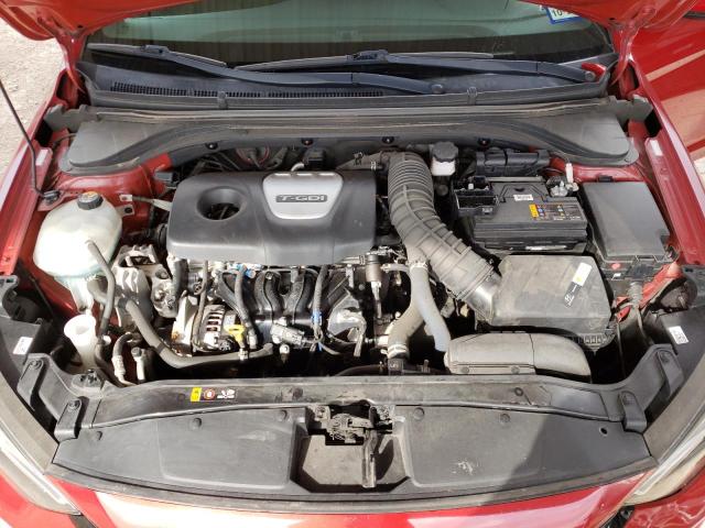 KMHD04LB6HU336662 - 2017 HYUNDAI ELANTRA SP RED photo 7