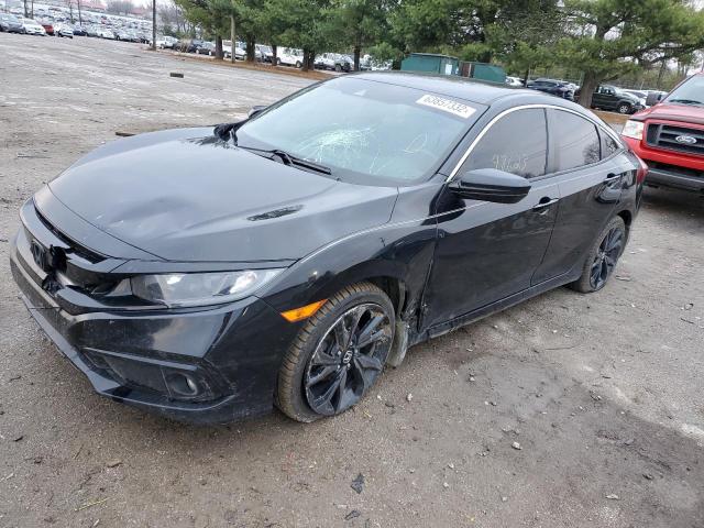 2HGFC2E89KH****** - 2019 HONDA CIVIC SPOR 黑色 照片 1