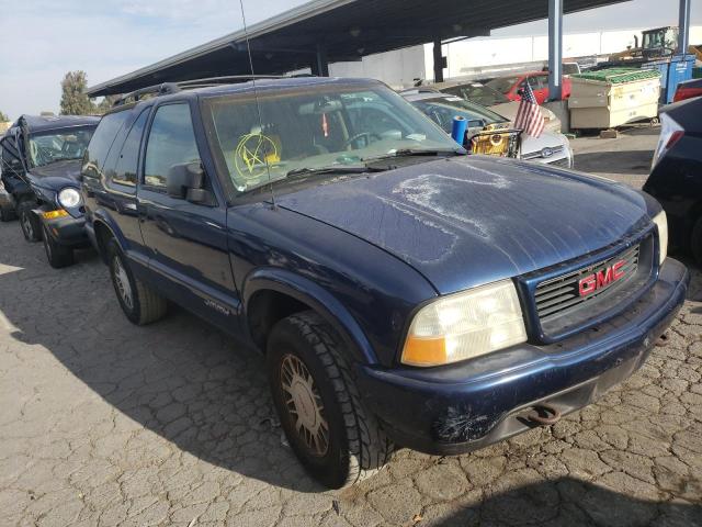 1GKCT18W21K221449 - 2001 GMC JIMMY BLUE photo 1