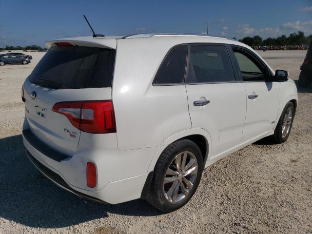 5XYKWDA78EG444142 - 2014 KIA SORENTO SX WHITE photo 3