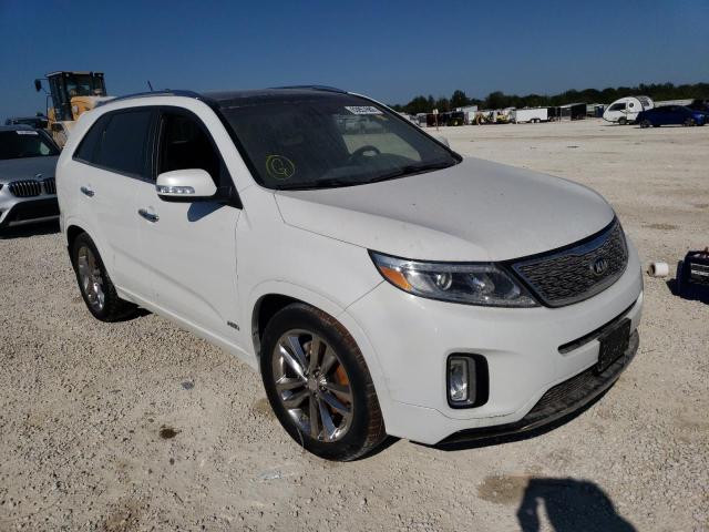 5XYKWDA78EG444142 - 2014 KIA SORENTO SX WHITE photo 4