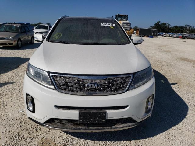 5XYKWDA78EG444142 - 2014 KIA SORENTO SX WHITE photo 5