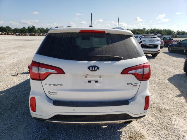 5XYKWDA78EG444142 - 2014 KIA SORENTO SX WHITE photo 6