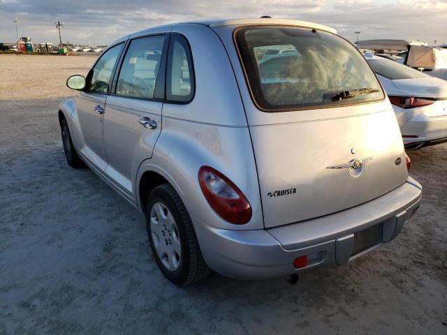 3A8FY48B58T100568 - 2008 CHRYSLER PT CRUISER SILVER photo 3