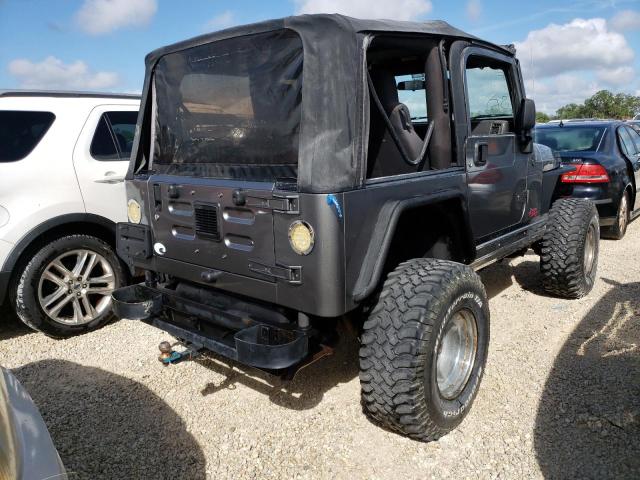 1J4FA39S53P346578 - 2003 JEEP WRANGLER C GRAY photo 4