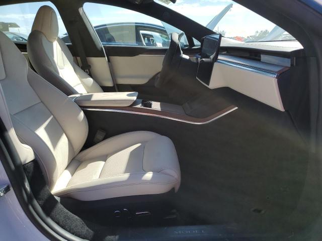 5YJSA1E58MF436070 - 2021 TESLA MODEL S Blanco foto 5