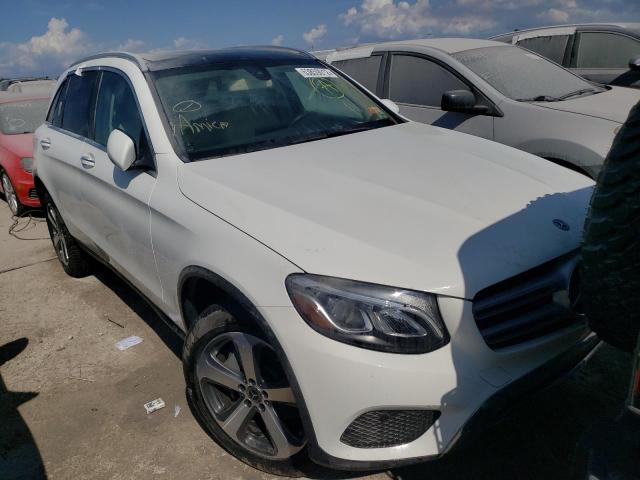 WDC0G4JB1KF569727 - 2019 MERCEDES-BENZ GLC 300 WHITE photo 1