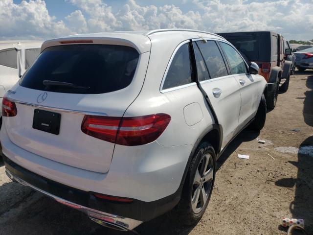 WDC0G4JB1KF569727 - 2019 MERCEDES-BENZ GLC 300 WHITE photo 4