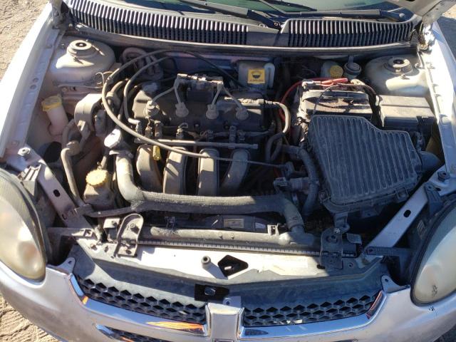 1B3ES56C73D250140 - 2003 DODGE NEON SE SILVER photo 7