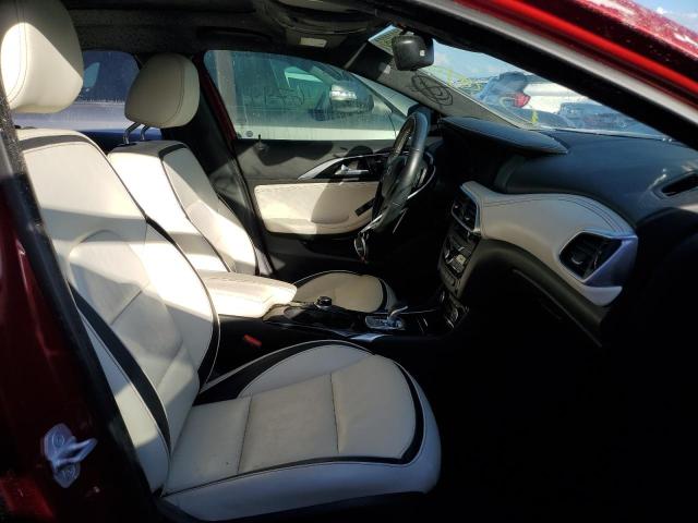 SJKCH5CP8JA049693 - 2018 INFINITI QX30 BASE BURGUNDY photo 5