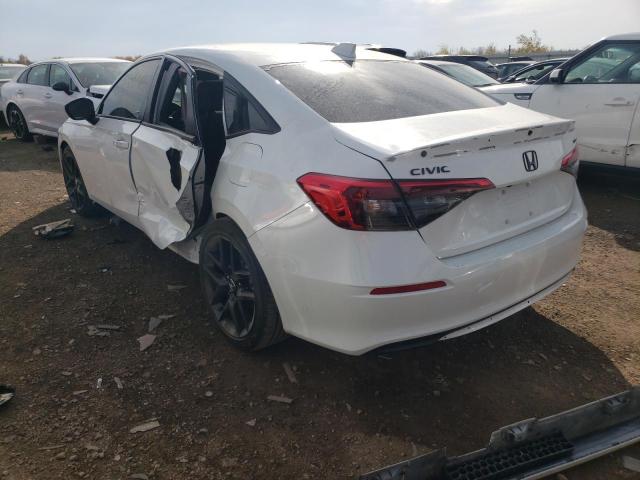 2HGFE2F59NH579553 - 2022 HONDA CIVIC SPOR 白色 照片 3