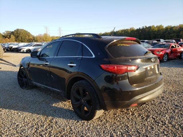 JN8CS1MUXGM130188 - 2016 INFINITI QX70 BLACK photo 3