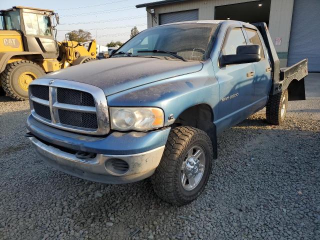 3D7KU28C64G268551 - 2004 DODGE RAM 2500 S BLUE photo 2