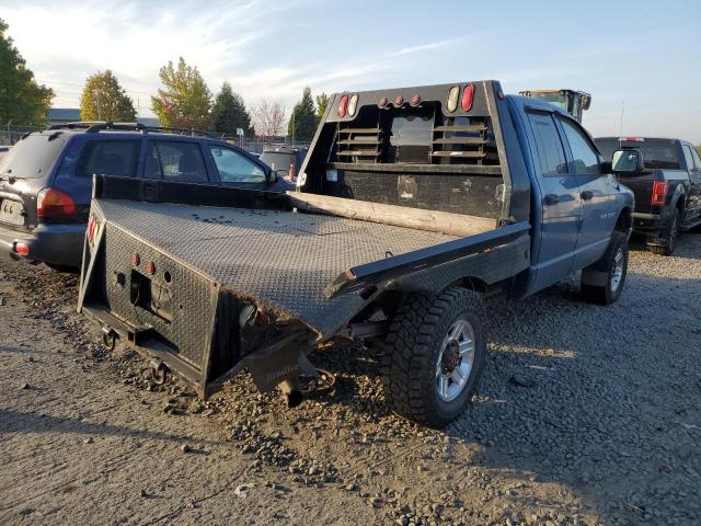 3D7KU28C64G268551 - 2004 DODGE RAM 2500 S BLUE photo 4