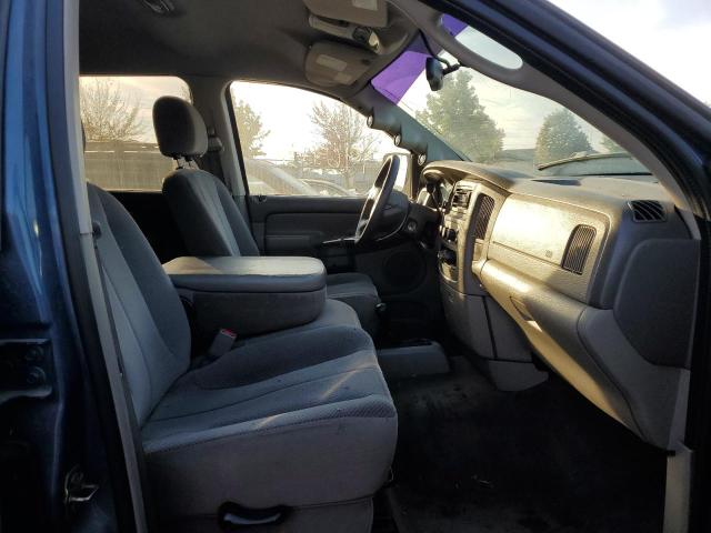 3D7KU28C64G268551 - 2004 DODGE RAM 2500 S BLUE photo 5